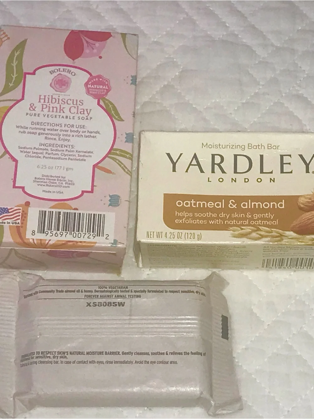 Lot of 3 Yardley Body Shop Full Size Soaps New in Package